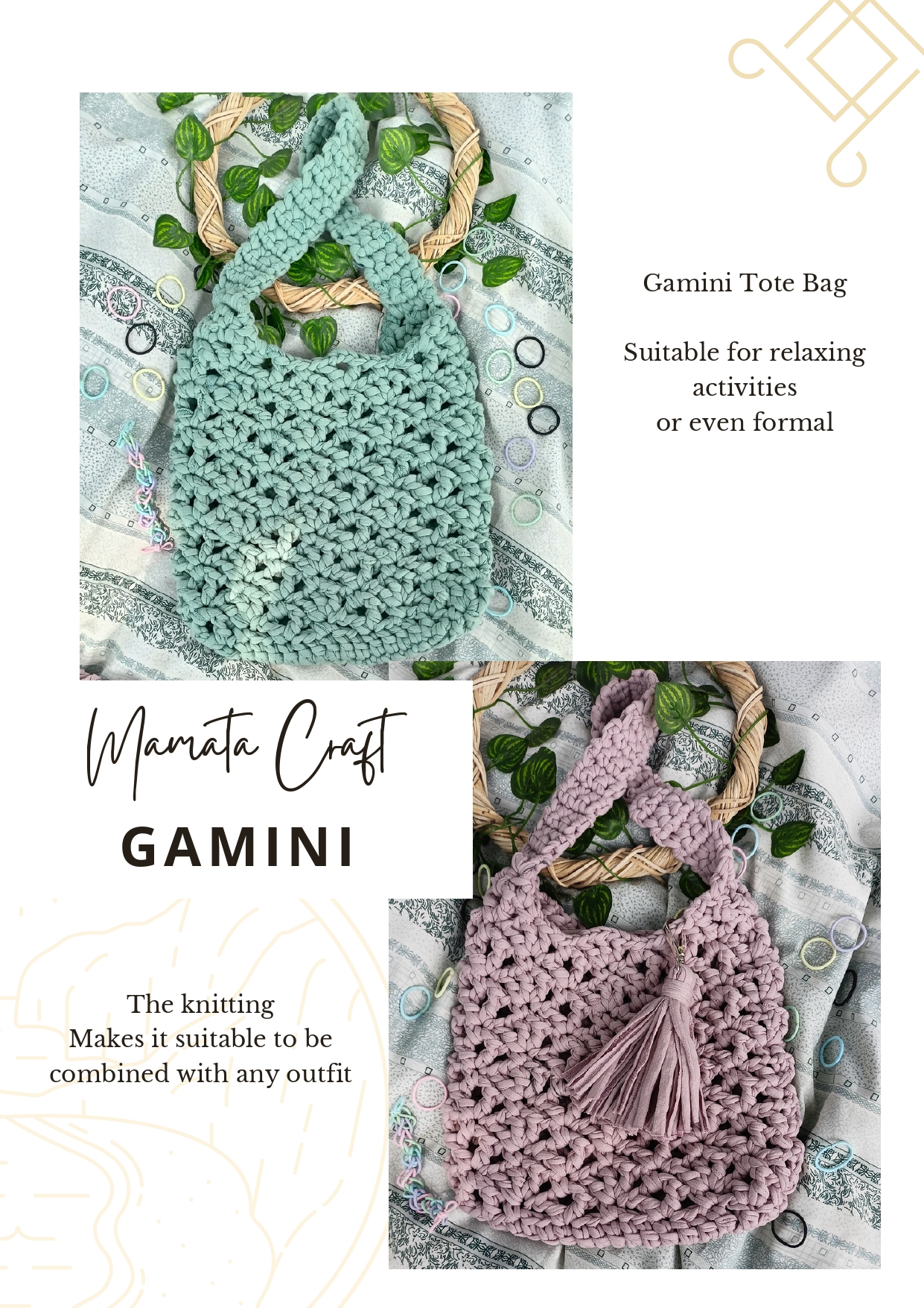 SUNDARI - Bucket Bag Mungil